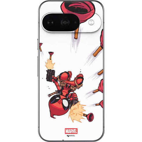 Marvel Deadpool Babypool Shooting Google Pixel 9 Skin